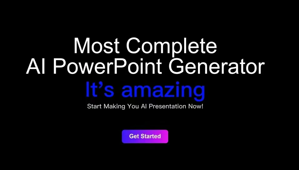 AI tool powerpoint presentation ai ppt