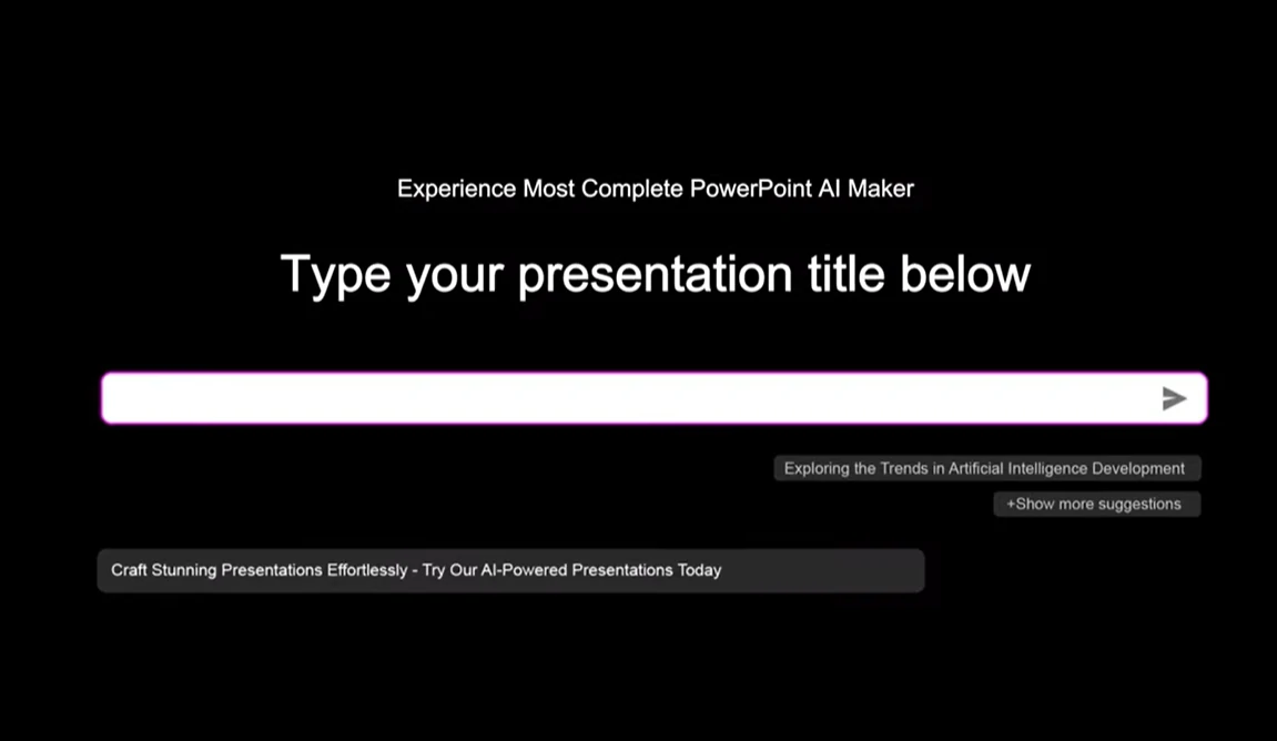 tips for presentation ai ppt AI ppt maker